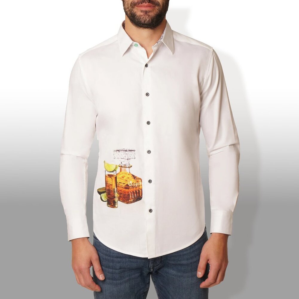 ROBERT GRAHAM MULFORD LONG SLEEVE BUTTON DOWN SHIRT
